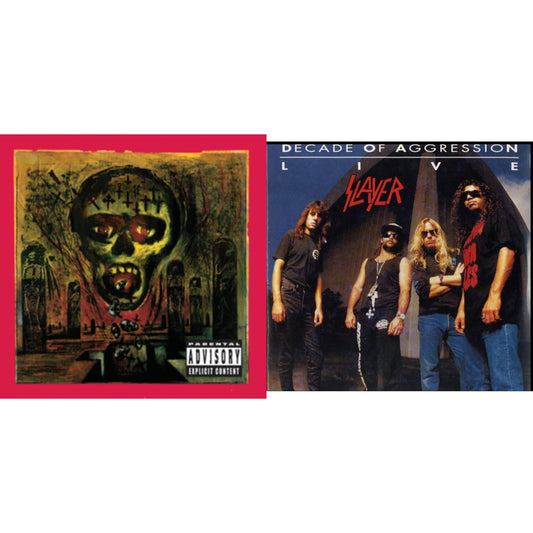 Slayer - Live: Decade Of Aggression & Seasons In Abyss - LP Vinyl Bundle