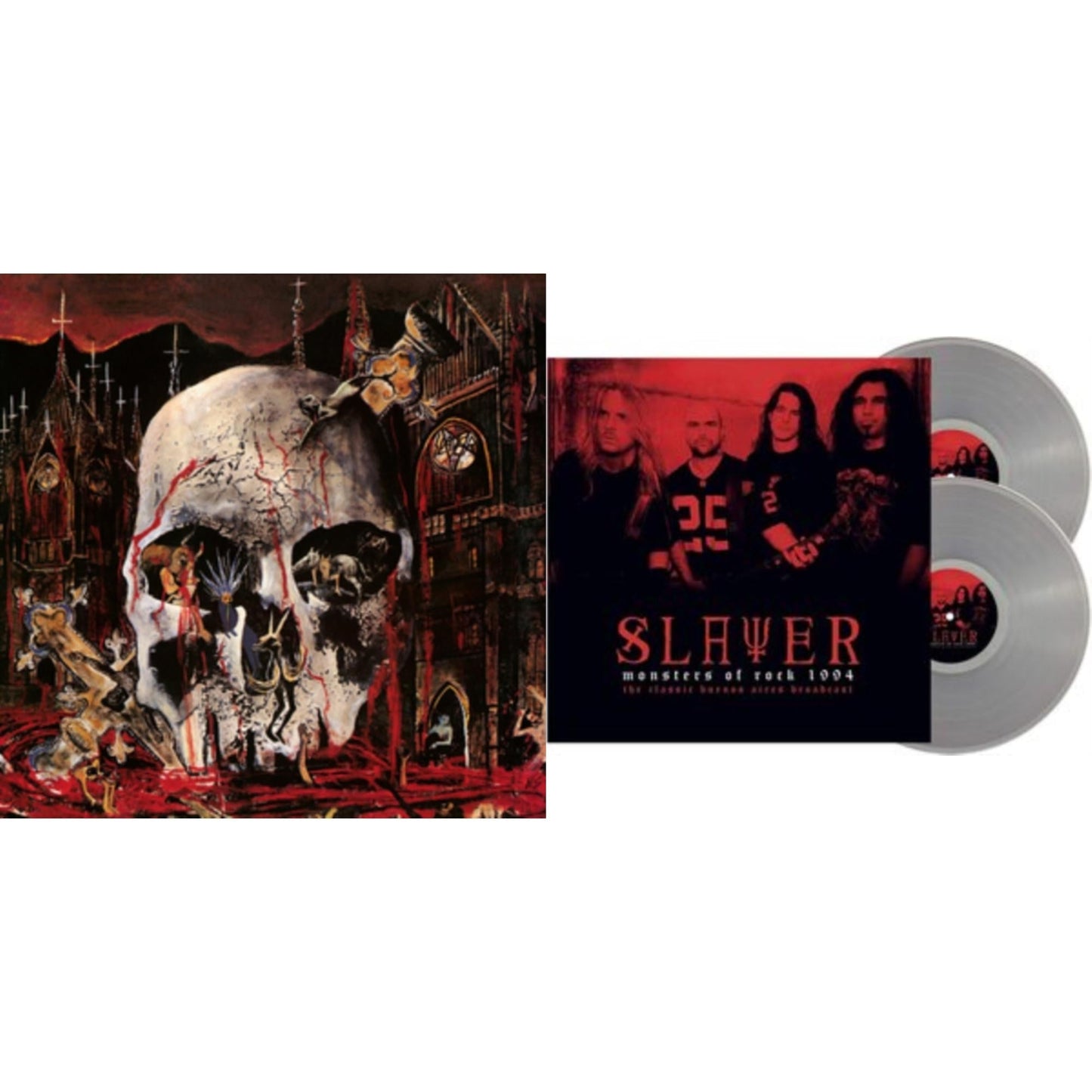 Slayer - South Of Heaven & Monsters Of Rock 1994 (2LP/140G/Clear Vinyl)