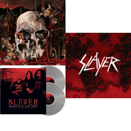 Slayer - South Of Heaven & Monsters Of Rock 1994 (2LP/140G/Clear Vinyl) & World Painted Blood