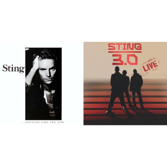 Sting - Nothing Like The Sun & Sting 3.0 Live (180G) - LP Vinyl Bundle