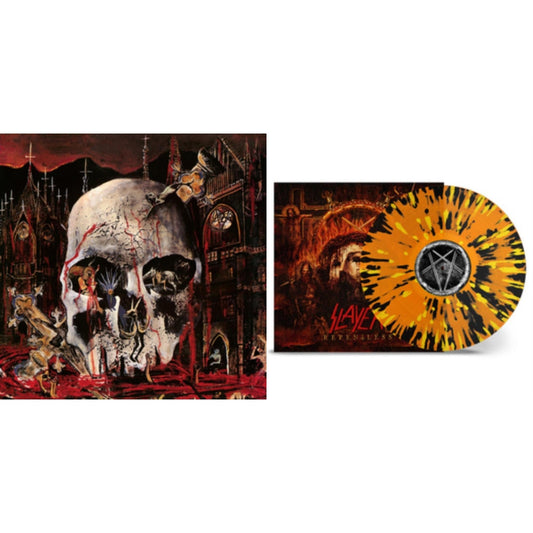 Slayer - South Of Heaven & Repentless (Trans Orange Yellow Black Splatter LP Vinyl)