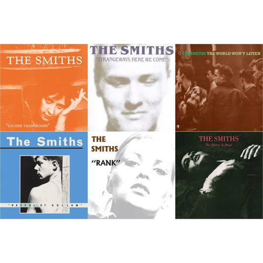 Smiths - Louder Than Bombs (180G/Remastered) & Strangeways, Here We Come & World Won't Listen (180G/Remastered) & Hatful Of Hollow & Rank (180G/Remastered) & Queen Is Dead - LP Vinyl Bundle