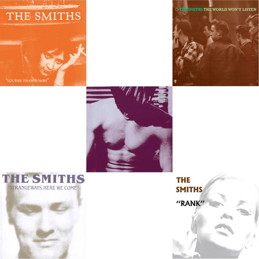 Smiths - Louder Than Bombs (180G/Remastered) & Strangeways, Here We Come & Smiths & World Won't Listen (180G/Remastered) & Rank (180G/Remastered) - LP Vinyl Bundle