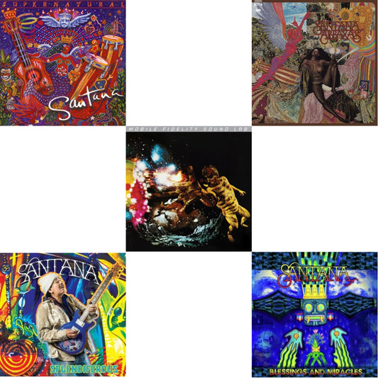 Santana - Supernatural (2LP/150G) & Splendiferous (2LP/150G) & Blessings & Miracles & Santana Iii & Abraxas