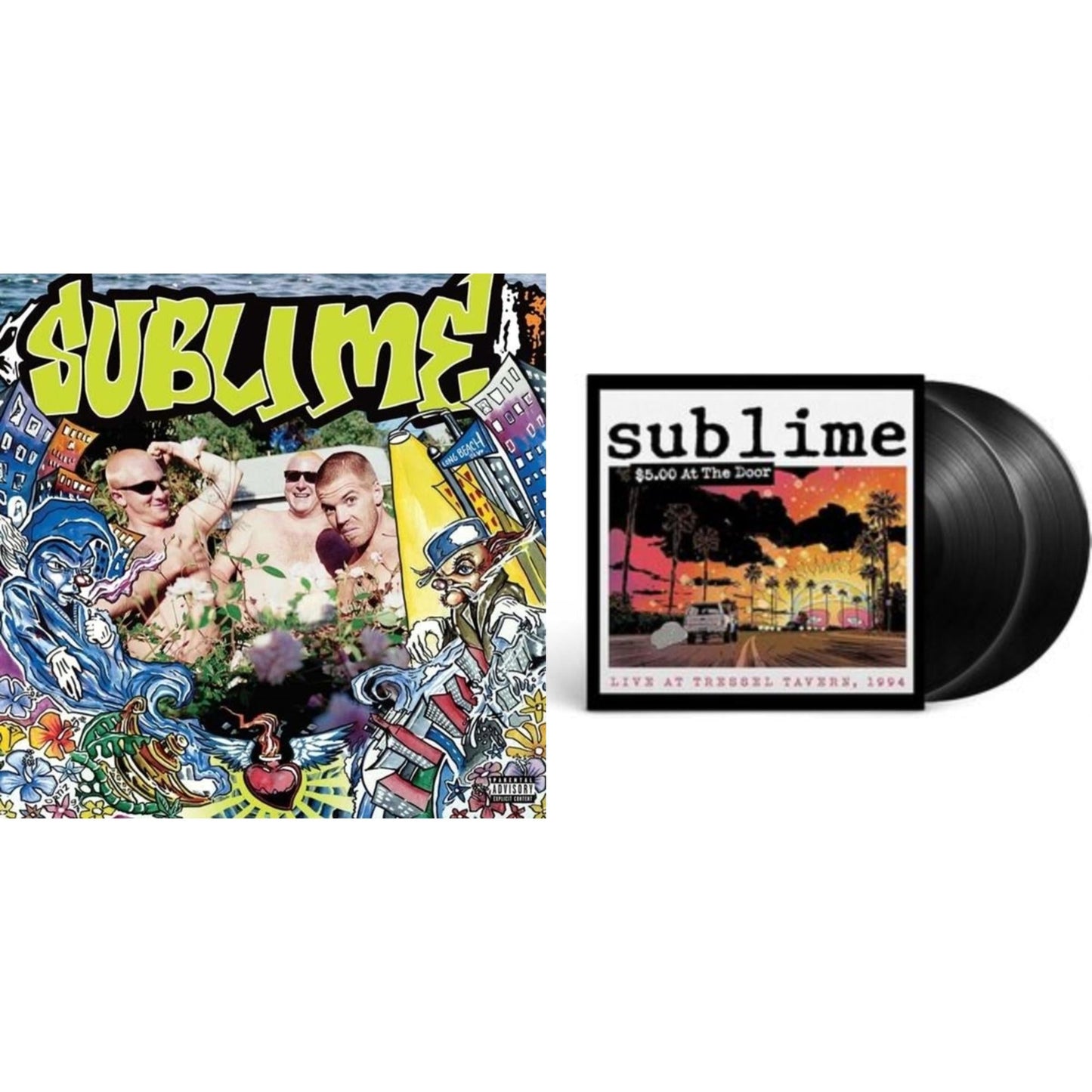 Sublime - Second Hand Smoke & $5 At The Door - LP Vinyl Bundle