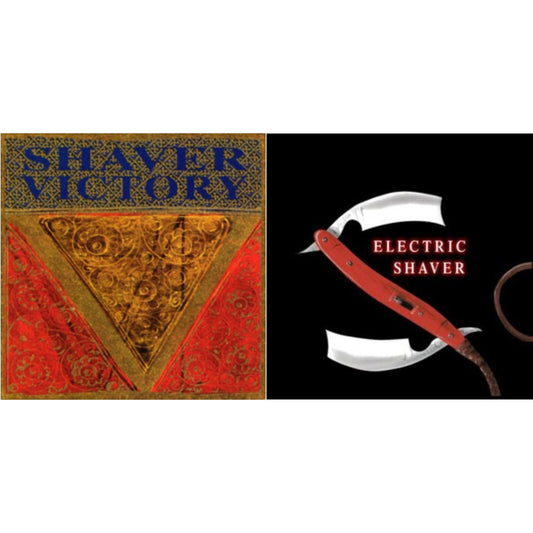 Shaver - Victory (Metallic Gold LP Vinyl) & Electric Shaver (Metallic Silver LP Vinyl)