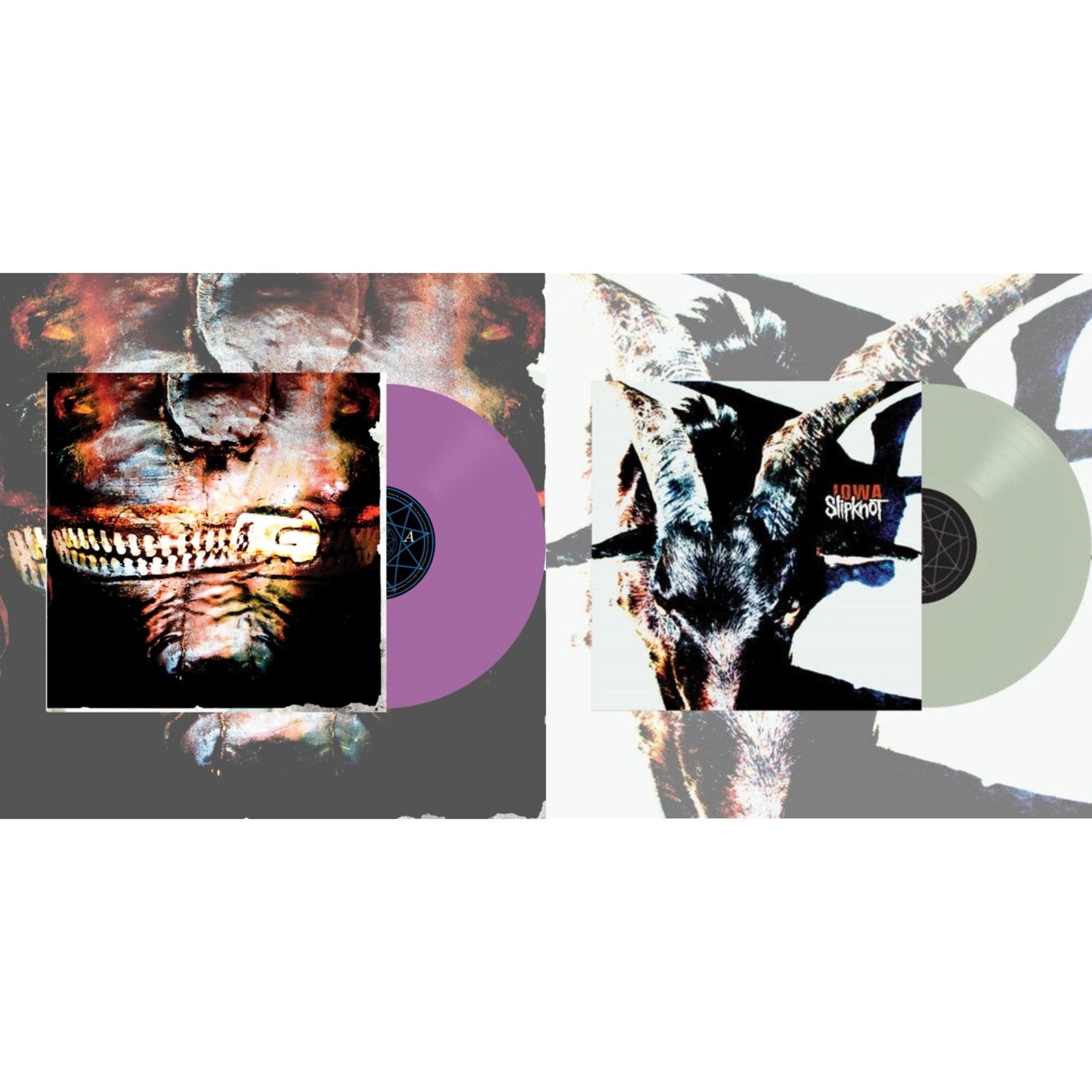 Slipknot - Volume 3: The Subliminal Verses (X) (Violet Vinyl/2LP) & Iowa (X) (2LP/Color Vinyl)