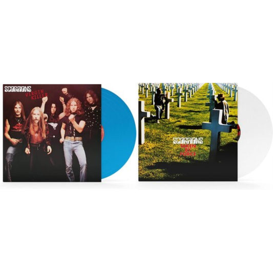 Scorpions - Virgin Killer (180G/Sky Blue LP Vinyl) & Taken By Force (180G/White LP Vinyl)