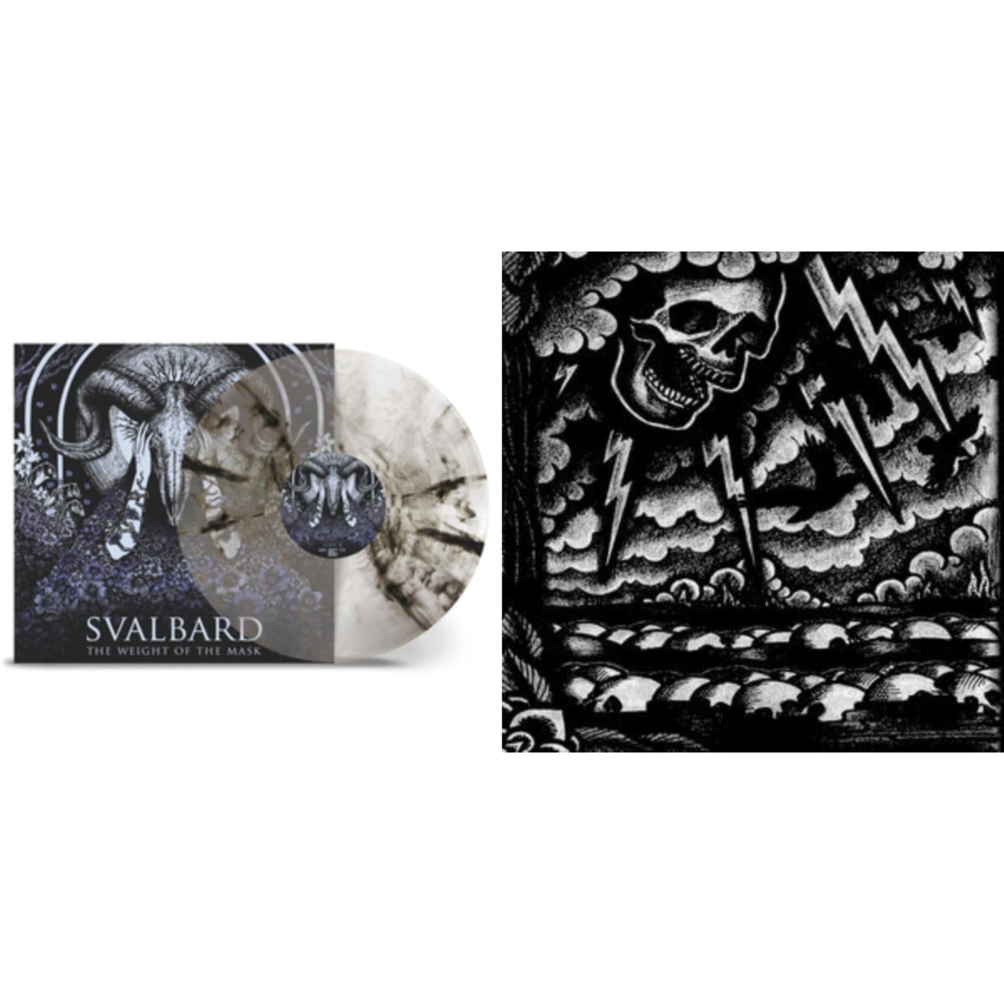 Svalbard - Weight Of The Mask (Crystal Clear & Black Marble LP Vinyl) & Discography 2012 - 2014