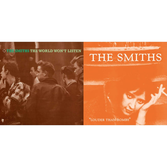Smiths - World Won't Listen (180G/Remastered) & Louder Than Bombs (180G/Remastered) - LP Vinyl Bundle