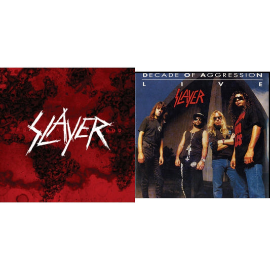 Slayer - Live: Decade Of Aggression & World Painted Blood - LP Vinyl Bundle
