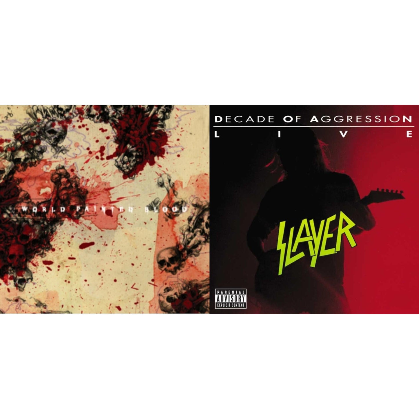 Slayer - World Painted Blood & Live: Decade Of Aggression - CD Bundle