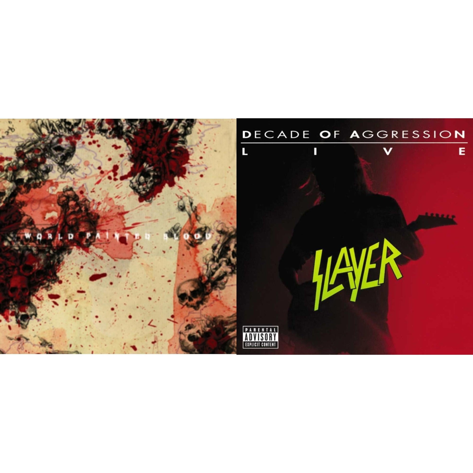 Slayer - World Painted Blood & Live: Decade Of Aggression - CD Bundle