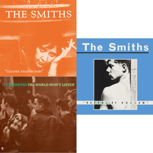 Smiths - Louder Than Bombs (180G/Remastered) & World Won't Listen (180G/Remastered) & Hatful Of Hollow - LP Vinyl Bundle