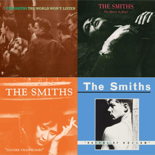 Smiths - Louder Than Bombs (180G/Remastered) & World Won't Listen (180G/Remastered) & Hatful Of Hollow & Queen Is Dead - LP Vinyl Bundle
