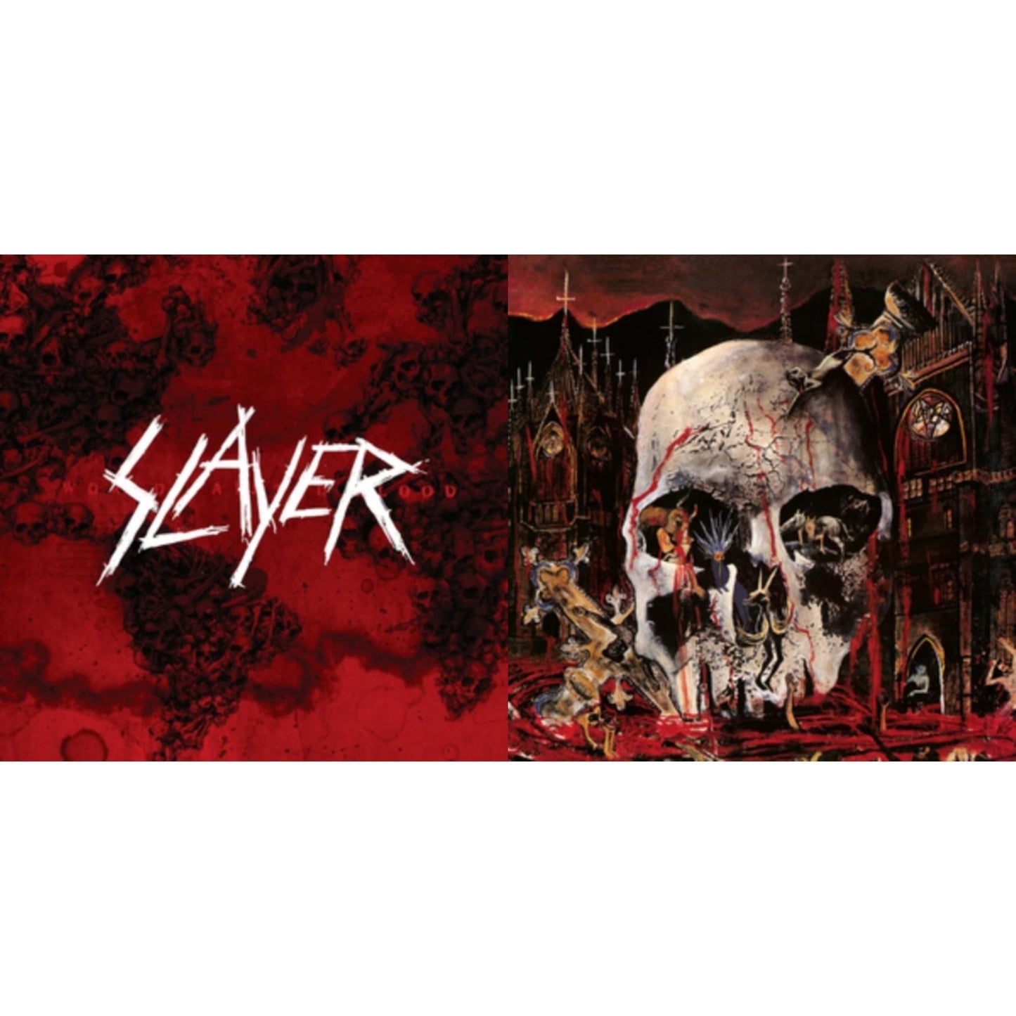 Slayer - World Painted Blood & South Of Heaven - LP Vinyl Bundle