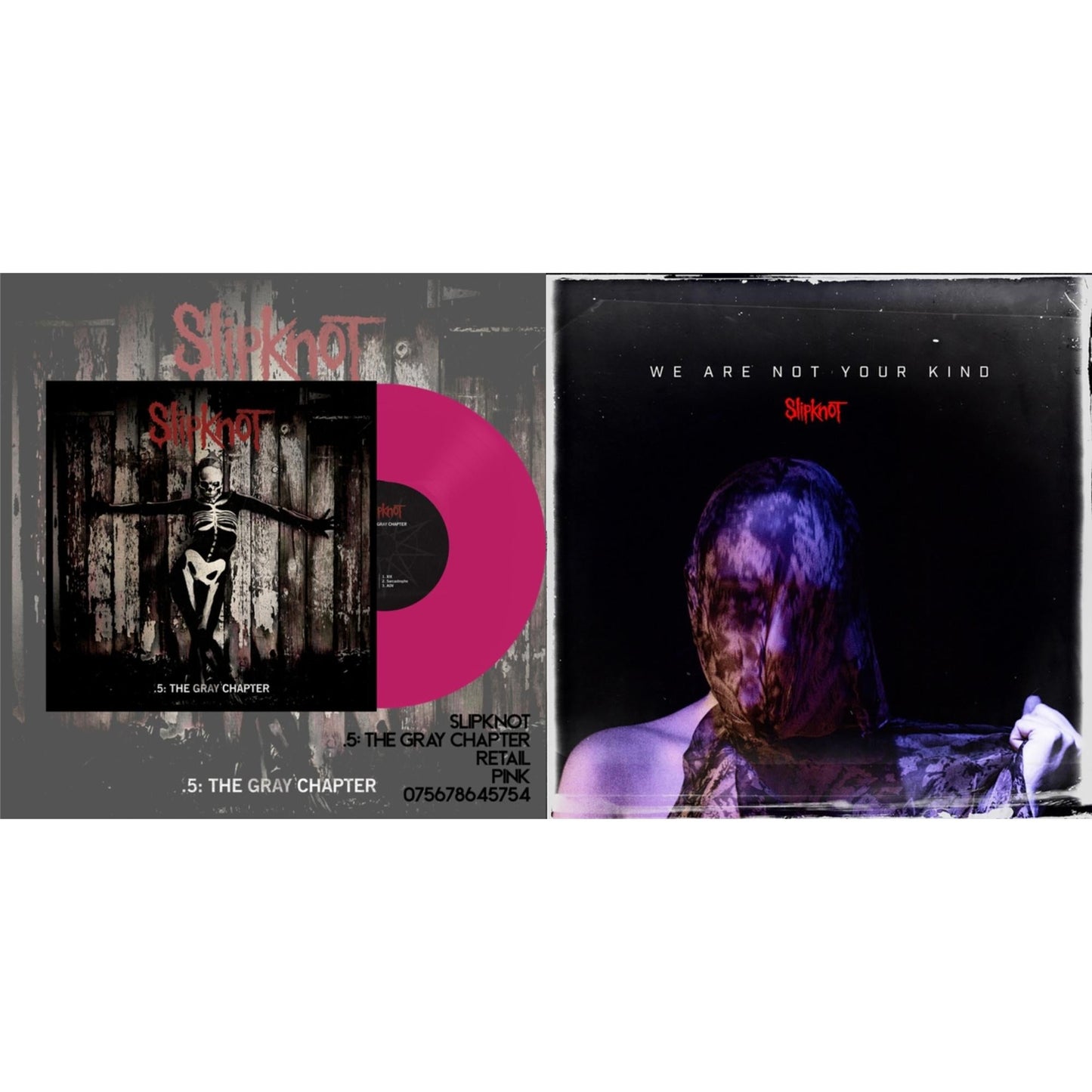 Slipknot - We Are Not Your Kind (Dl Card) & .5: The Gray Chapter (X) (Pink Vinyl/2LP)