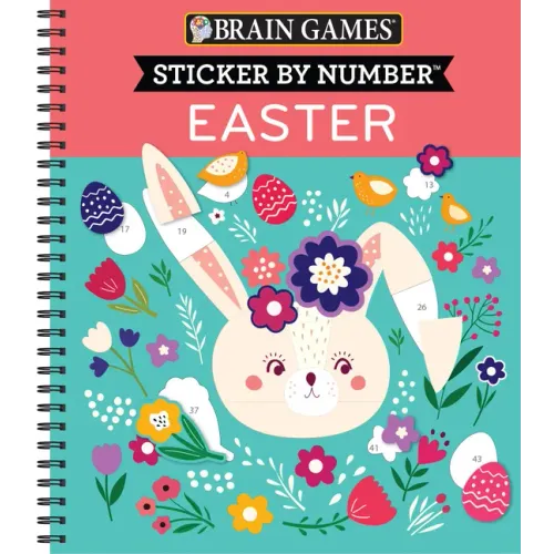 Brain Games - Sticker by Number: Easter