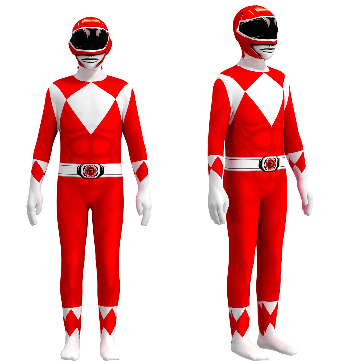 Power Samurai Shinkenger Rangers Kids Cosplay Suit