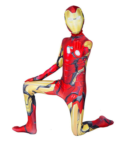 New Gold Iron Man costume With Mask