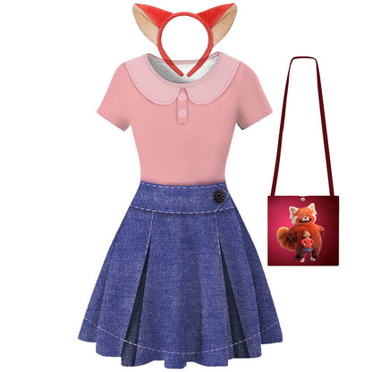 Disney Turning Red Princess Dress Costume