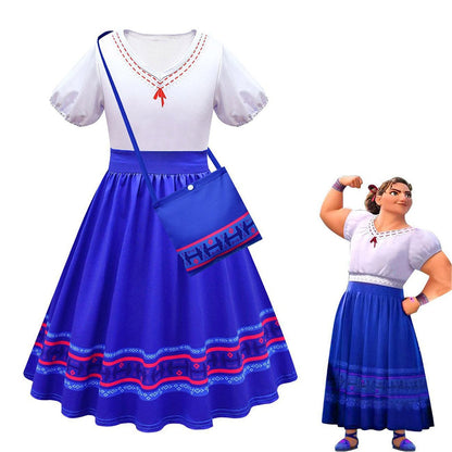 Disney Encanto Dolores Girls Princess Dress
