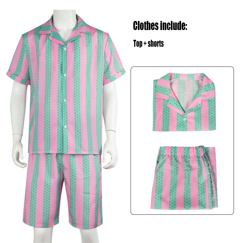Movie Ken Ryan Gosling Barbie Cosplay Costume