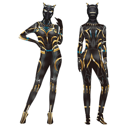 Black Panther Cosplay Costume Wakanda Halloween Uniform