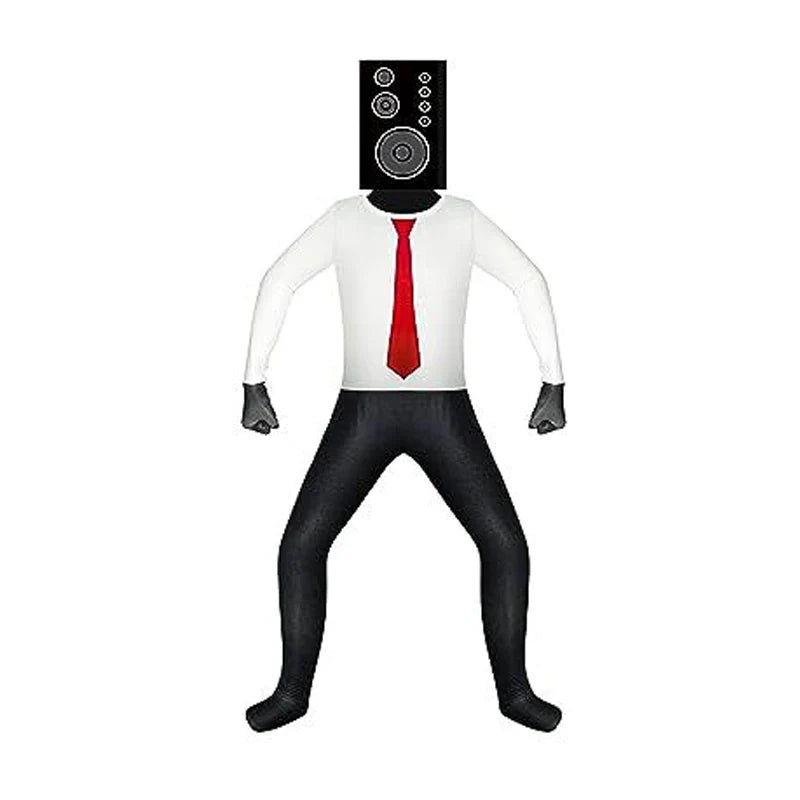 Anime Skibidi Toilet Cosplay Audio Man Camera Man Tv Man Costume