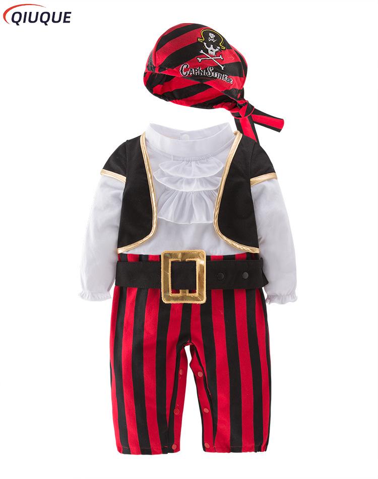 Pirate Captain Cosplay Baby Costume