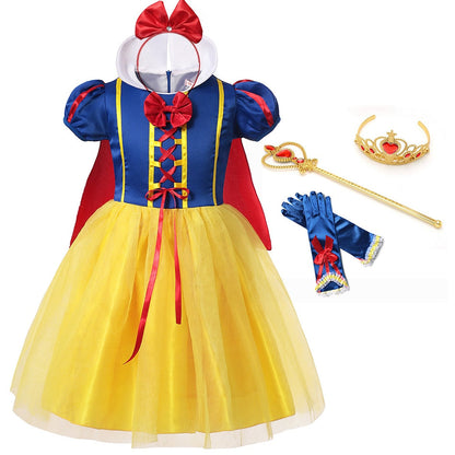Princess Snow White Dress for Girl