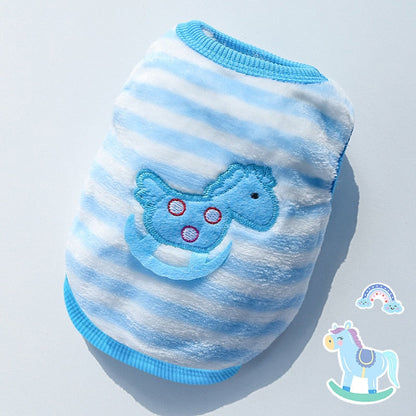 Cute Fleece Pet Dog Clothes For Small Dogs