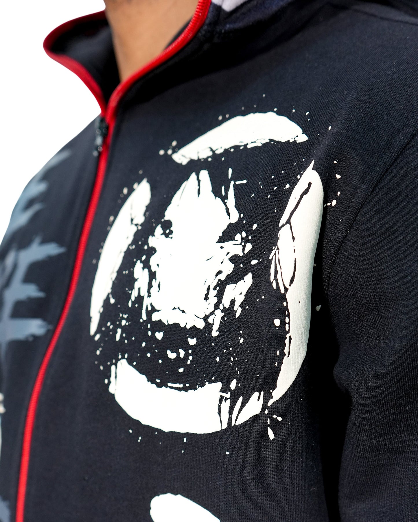 SAW™ - Billy The Puppet Full Zip Black Mens Hoodie