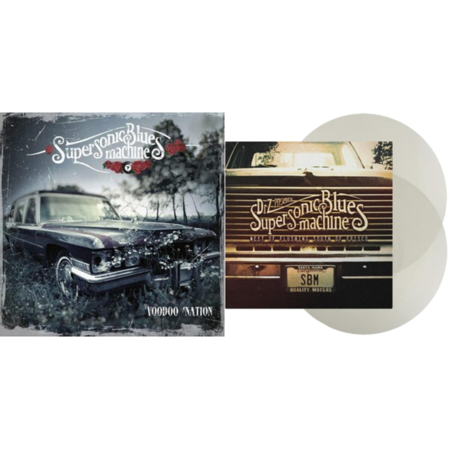 Supersonic Blues Machine - Voodoo Nation (140G/2LP) & West Of Flushing, South Of Frisco (140G/Color LP Vinyl)