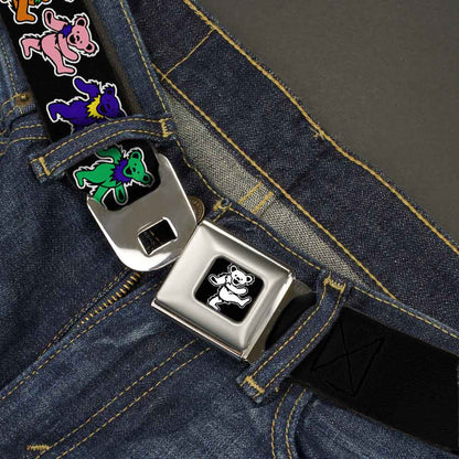 Grateful Dead Dancing Bears Seatbelt Belt
