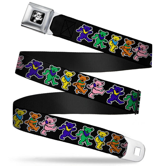 Grateful Dead Dancing Bears Seatbelt Belt