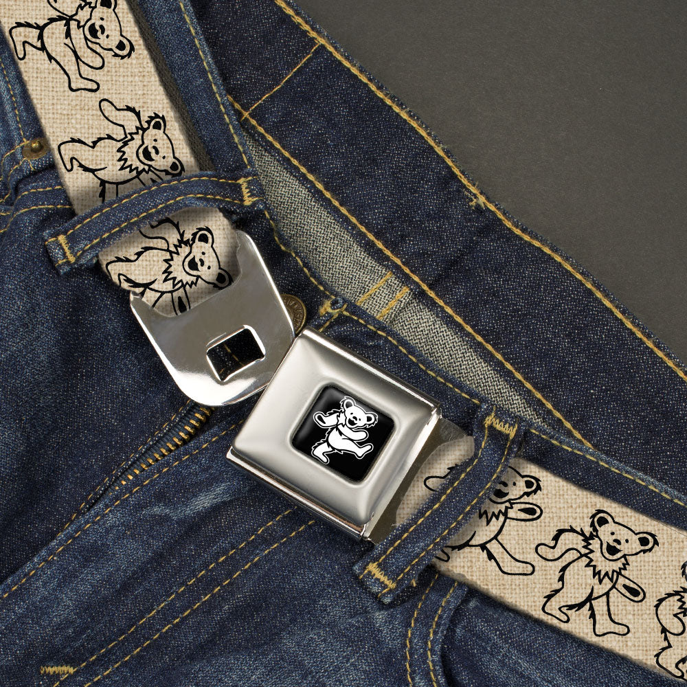 Grateful Dead Bear Seatbelt Belt