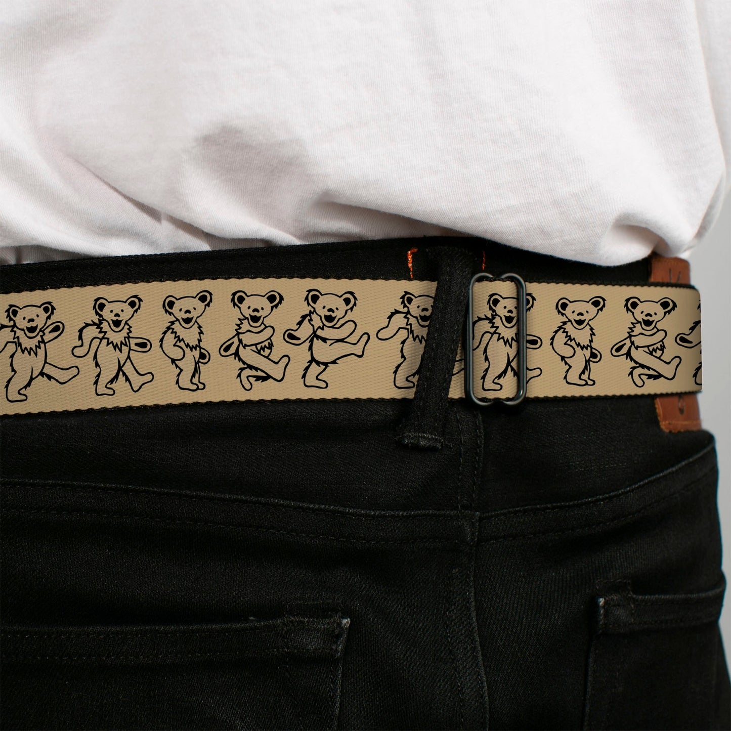 Grateful Dead Bear Seatbelt Belt