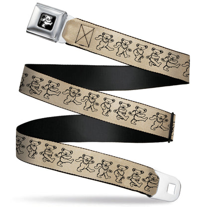 Grateful Dead Bear Seatbelt Belt
