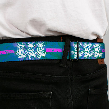 Grateful Dead Dancing Bear Trio Seatbelt Belt