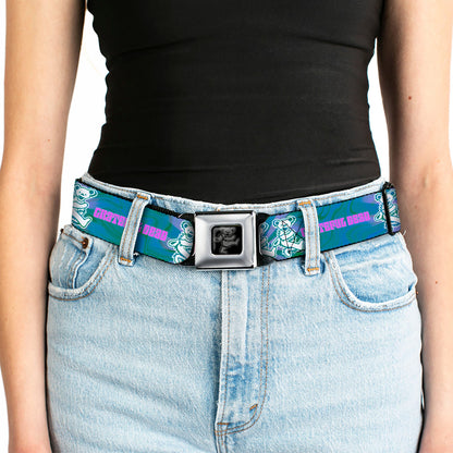 Grateful Dead Dancing Bear Trio Seatbelt Belt
