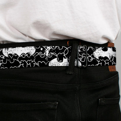 Batman Outlines Seatbelt Belt