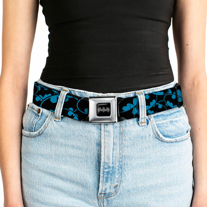 Batman Bat Signals Stacked Seatbelt Belt