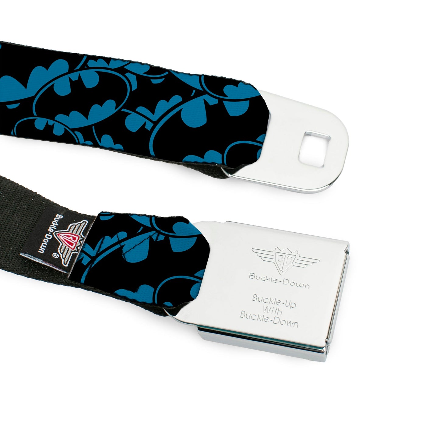 Batman Bat Signals Stacked Seatbelt Belt