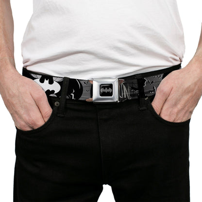 Batman Signals & Flying Bats Seatbelt Belt