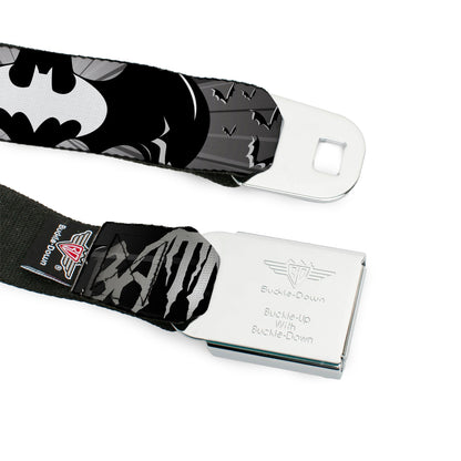 Batman Signals & Flying Bats Seatbelt Belt