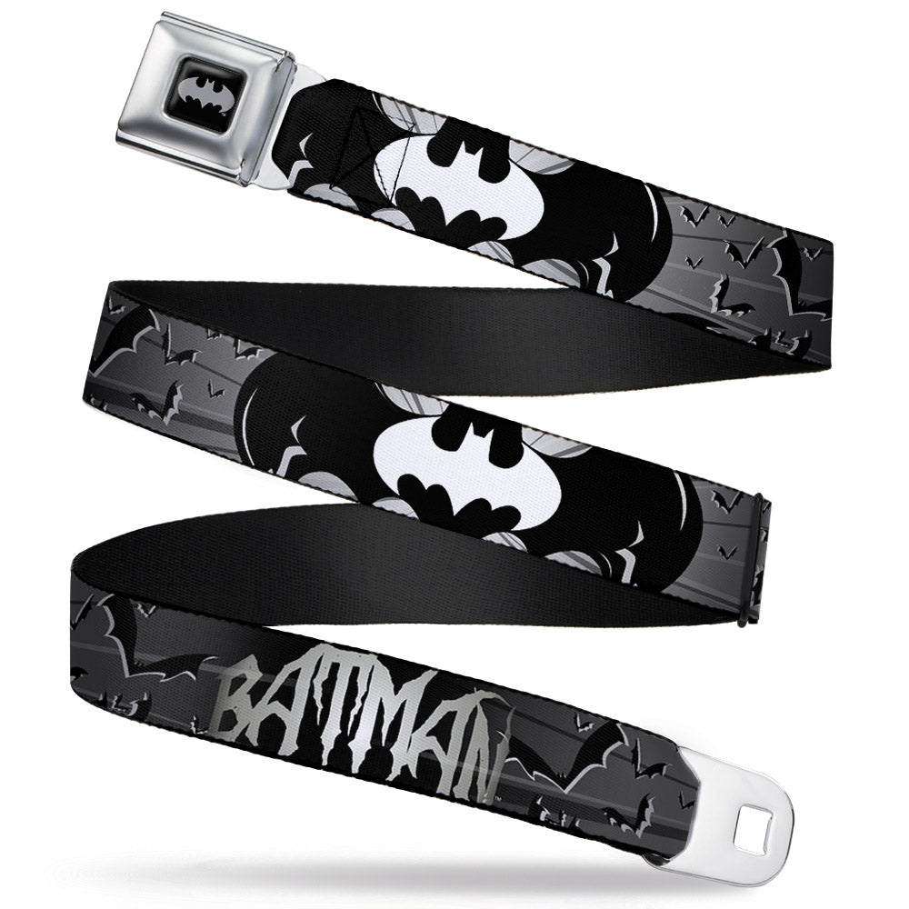 Batman Signals & Flying Bats Seatbelt Belt