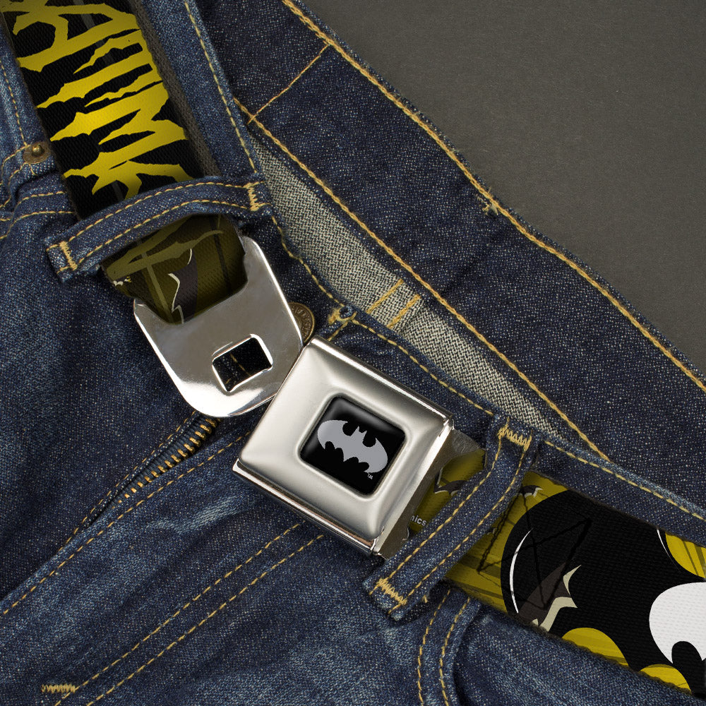 Batman Flying Bats Seatbelt Belt
