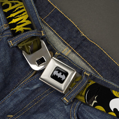 Batman Flying Bats Seatbelt Belt