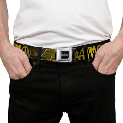 Batman Flying Bats Seatbelt Belt